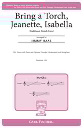 Bring a Torch, Jeanette, Isabella SSA choral sheet music cover
